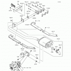 MULE PRO-DXT EPS (KAF1000-BHF) Глушитель