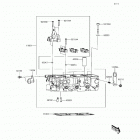Mule PRO-FX (KAF820-EHF) Головка цилиндров