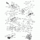 Teryx4 LE (KRT800-GHF) Детали рамы (зад.)