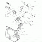 MULE PRO-DXT EPS (KAF1000-BHF) Air cleaner-belt converter