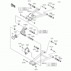Mule PRO-FX (KAF820-EHF) Задняя подвеска