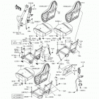 Teryx4 LE (KRT800-GHF) Сиденье