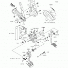 Mule PRO-FXT EPS LE (KAF820-CHF) Brake pedal  /  throttle lever