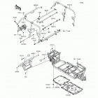 MULE PRO-DXT (KAF1000-AHF) Guards  /  cab frame