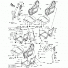 Teryx4 Camo (KRT800-HHF) Сиденье