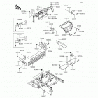 Mule 4000 (KAF620-PHF) Рама ,крепежные детали