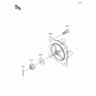 MULE PRO-DXT EPS LE (KAF1000-CHF) Front hubs  /  brakes