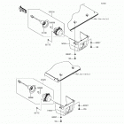 MULE PRO-DXT EPS LE (KAF1000-CHF) Фонарь