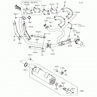 Teryx4 LE (KRT800-GHF) Глушитель
