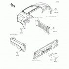 MULE PRO-DXT EPS (KAF1000-BHF) Отражатели