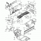 MULE PRO-DXT EPS LE (KAF1000-CHF) Детали рамы (фронт)
