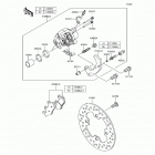 MULE PRO-DXT EPS LE (KAF1000-CHF) Передний тормоз
