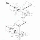 MULE PRO-DXT EPS (KAF1000-BHF) Фонарь