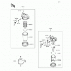 MULE PRO-DXT EPS (KAF1000-BHF) Топливный фильтр