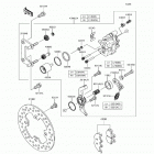 MULE PRO-DXT EPS LE (KAF1000-CHF) Задний тормоз