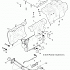 R17RHE99AU POLARIS GENERAL 1000 4P PS Engine, exhaust system