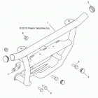R16RGE99A7/AE/AV POLARIS GENERAL 1000 EPS Accessory, front bumper