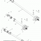 R17RHE99AU POLARIS GENERAL 1000 4P PS Кардан передний