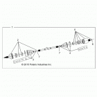 R16RT_87 RGR 900 XP ALL OPTIONS Drive train, front half shaft