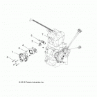 R17RMA57A1/A9/E57AK RGR 570 Engine, throttle body and fuel rail