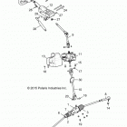 R16RGE99A7/AE/AV POLARIS GENERAL 1000 EPS Steering, steering asm.