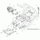 Z17VFE99AM/AW/LW/M99AB RZR XP 4 1000 Accessory, front bumper, w  /  winch