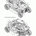 Z17VDE92AK/AM/LK RZR XP TURBO Кузов Наклейки