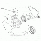 Z17VFE99AM/AW/LW/M99AB RZR XP 4 1000 Engine, stator and flywheel