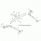 Z17VFE99AM/AW/LW/M99AB RZR XP 4 1000 Suspension, rear control arms