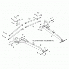 Z17VDE92AK/AM/LK RZR XP TURBO Suspension, rear control arms