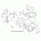 Z17VDE92AK/AM/LK RZR XP TURBO Engine, exhaust system