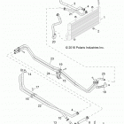 Z17VDE92AK/AM/LK RZR XP TURBO Engine, cooling, aux. system