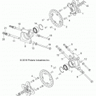 Z17VCE87AB/AK RZR 4 900 Suspension, rear carrier