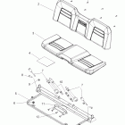 R09HH50AG/AR RANGER 4X4 500 EFI Body, seat and base