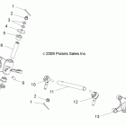 A09VA17AA/AD RANGER RZR 170 Steering, tie rods