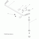R09HH50AG/AR RANGER 4X4 500 EFI Suspension, rear stabilizer bar