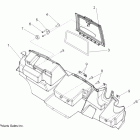 R09HH50AG/AR RANGER 4X4 500 EFI Body, glove box storage