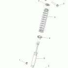 R10VH76 ALL OPTIONS/VY76AZ RANGER RZR 800 EFI Задний аммортизатор
