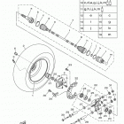 WOLVERINE EPS YXE70WPBHL Заднее колесо 2