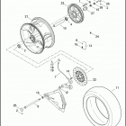 FXSE 1TG9 CVO PRO STREET BREAKOUT (2017) Колесо заднее