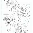 FLHTCU 1FCC ELECTRA GLIDE ULTRA CLASSIC (2017) FAIRING LOWERS, AIR COOLED - FLHTCU