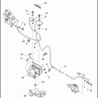 FLHTKSE 1TEF CVO LIMITED (2017) BRAKE LINES, REAR