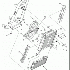 VRSCF 1HPH V-ROD MUSCLE (2014) RADIATOR & OIL COOLER