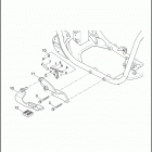 XG750 4NBB STREET 750 (2017) BRAKE CONTROL, REAR