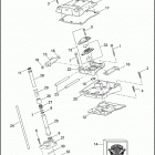 FLSTC 1BW5 HERITAGE SOFTAIL CLASSIC (2013) ROCKER ARM ASSEMBLY & PUSHRODS - TWIN CAM 96 ™