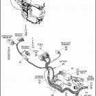 XG750 4NBB STREET 750 (2017) WIRING HARNESS, MAIN NON-ABS (REAR UPPER)