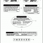 FXDF 1GY4 DYNA FAT BOB (2017) Лейбл предостережения