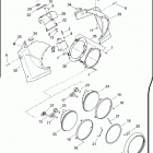 FLHP 1FHC ROAD KING POLICE (2017) NACELLE AND HEADLAMP - FLHP