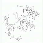 FLHRC 1FRC ROAD KING CLASSIC (2017) AUXILIARY / FOG LAMPS AND TURN SIGNALS, FRONT - FL...