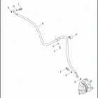 XG750 4NBB STREET 750 (2017) BRAKE LINES, FRONT NON-ABS